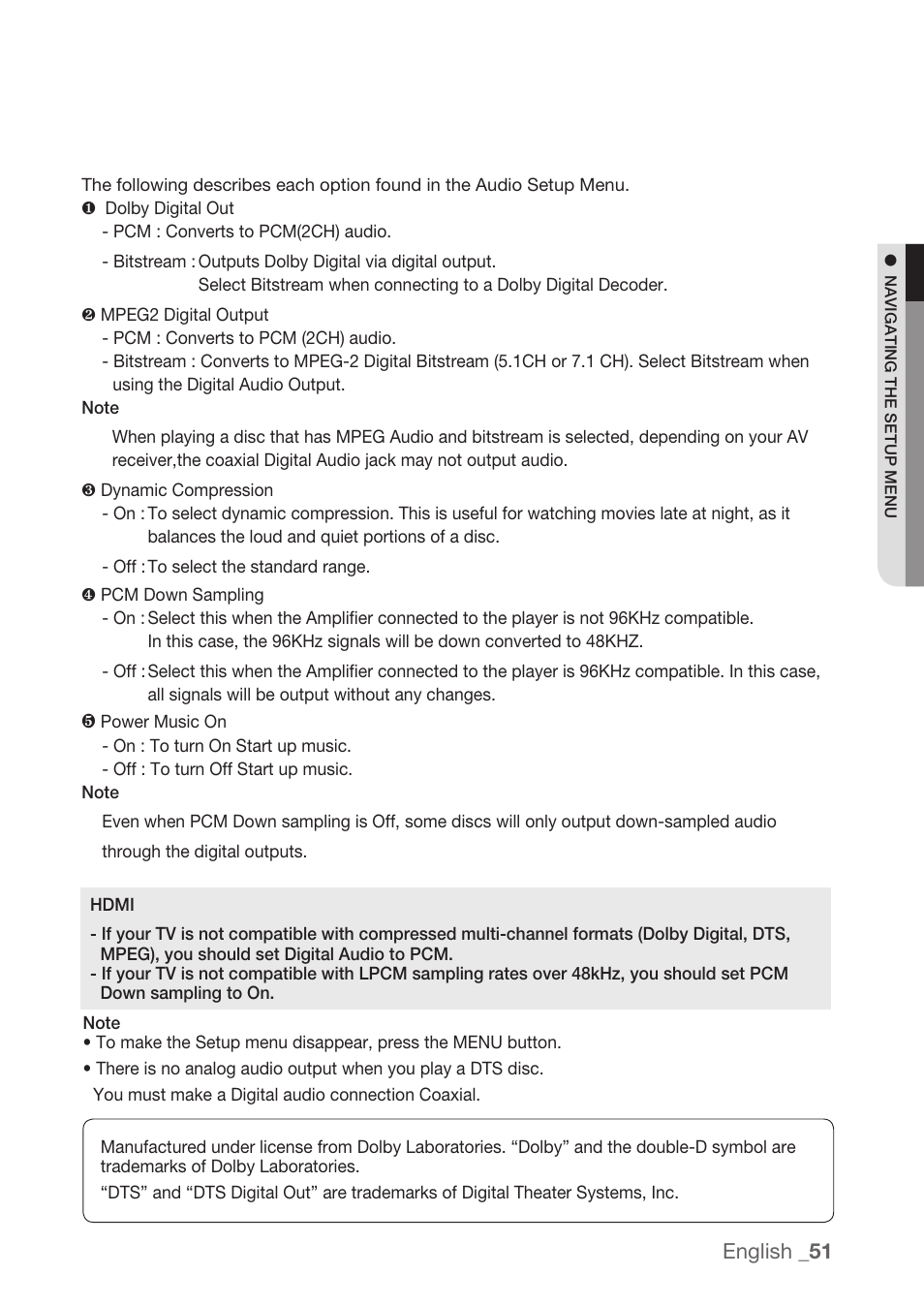 English _1 | Samsung DVD-H1080R-XAA User Manual | Page 51 / 67