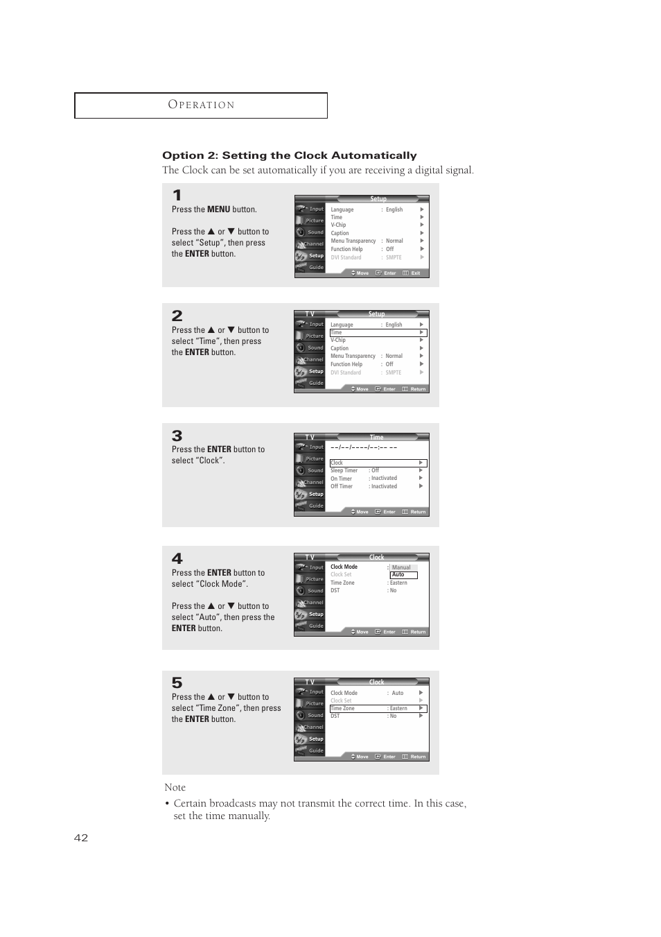 Samsung TXP3071WHX-XAA User Manual | Page 42 / 83