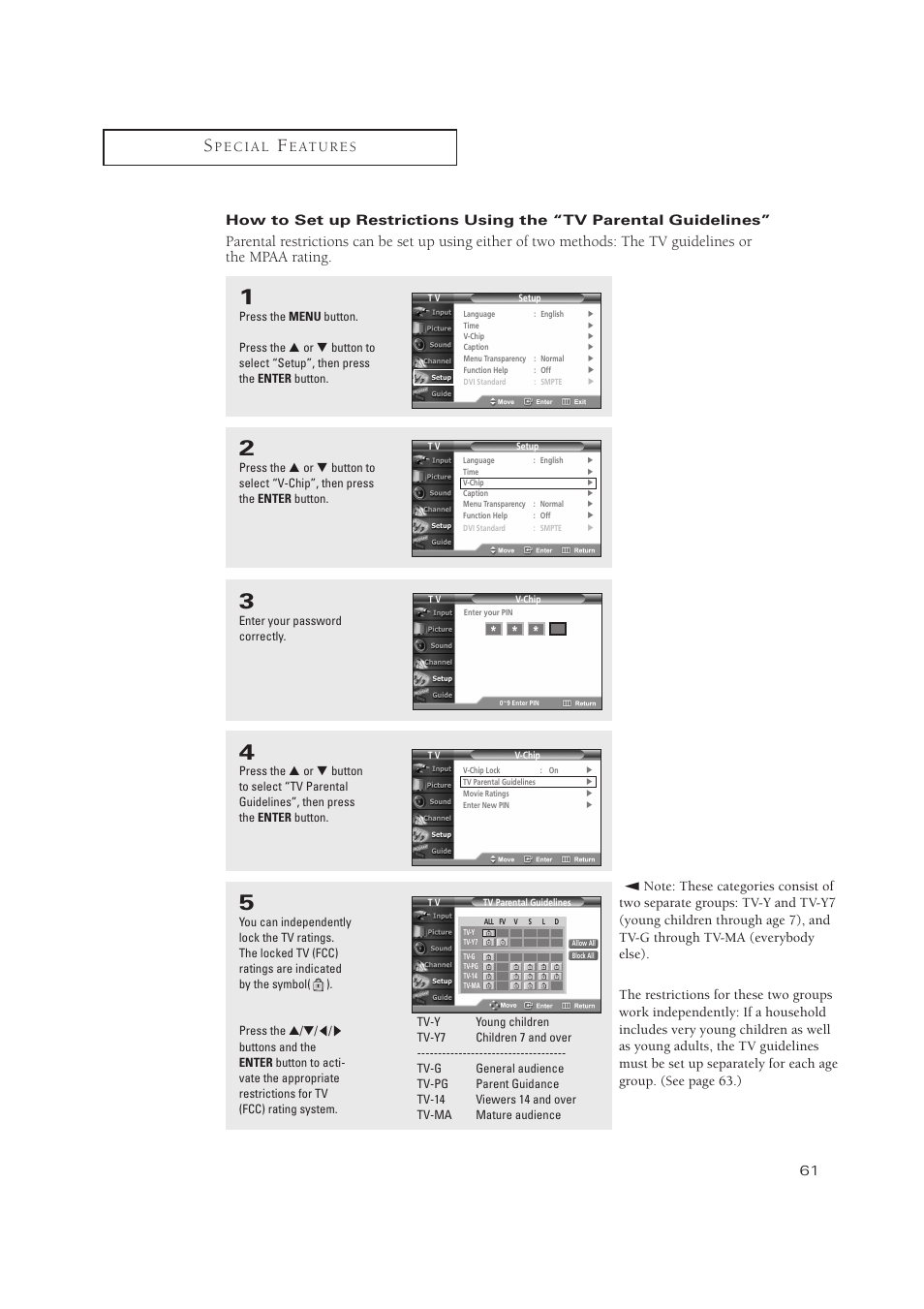 Samsung TXP3071WHX-XAA User Manual | Page 61 / 83