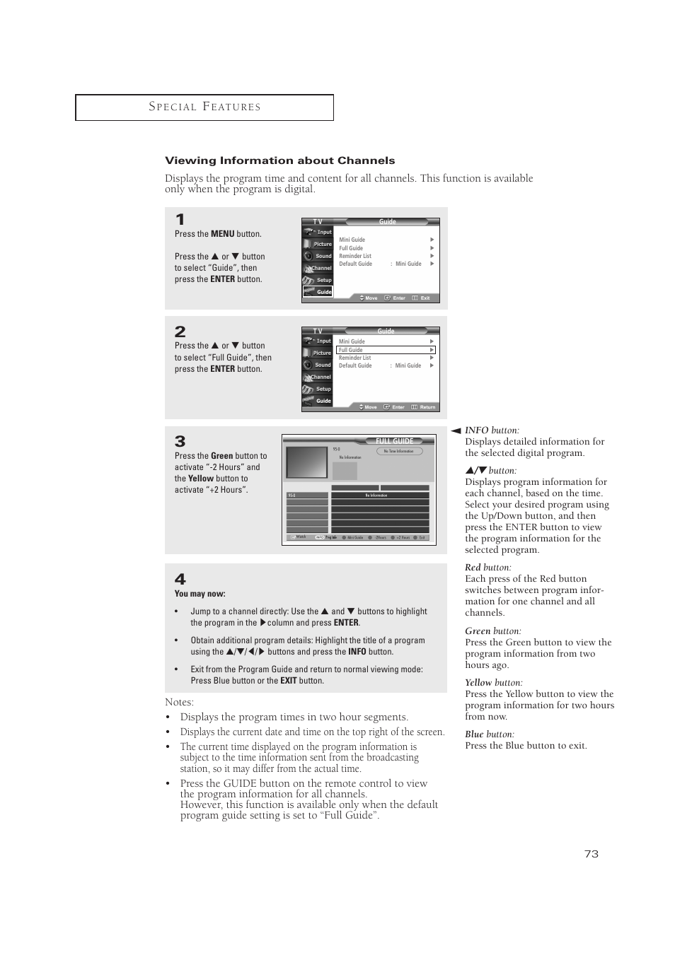 Samsung TXP3071WHX-XAA User Manual | Page 73 / 83