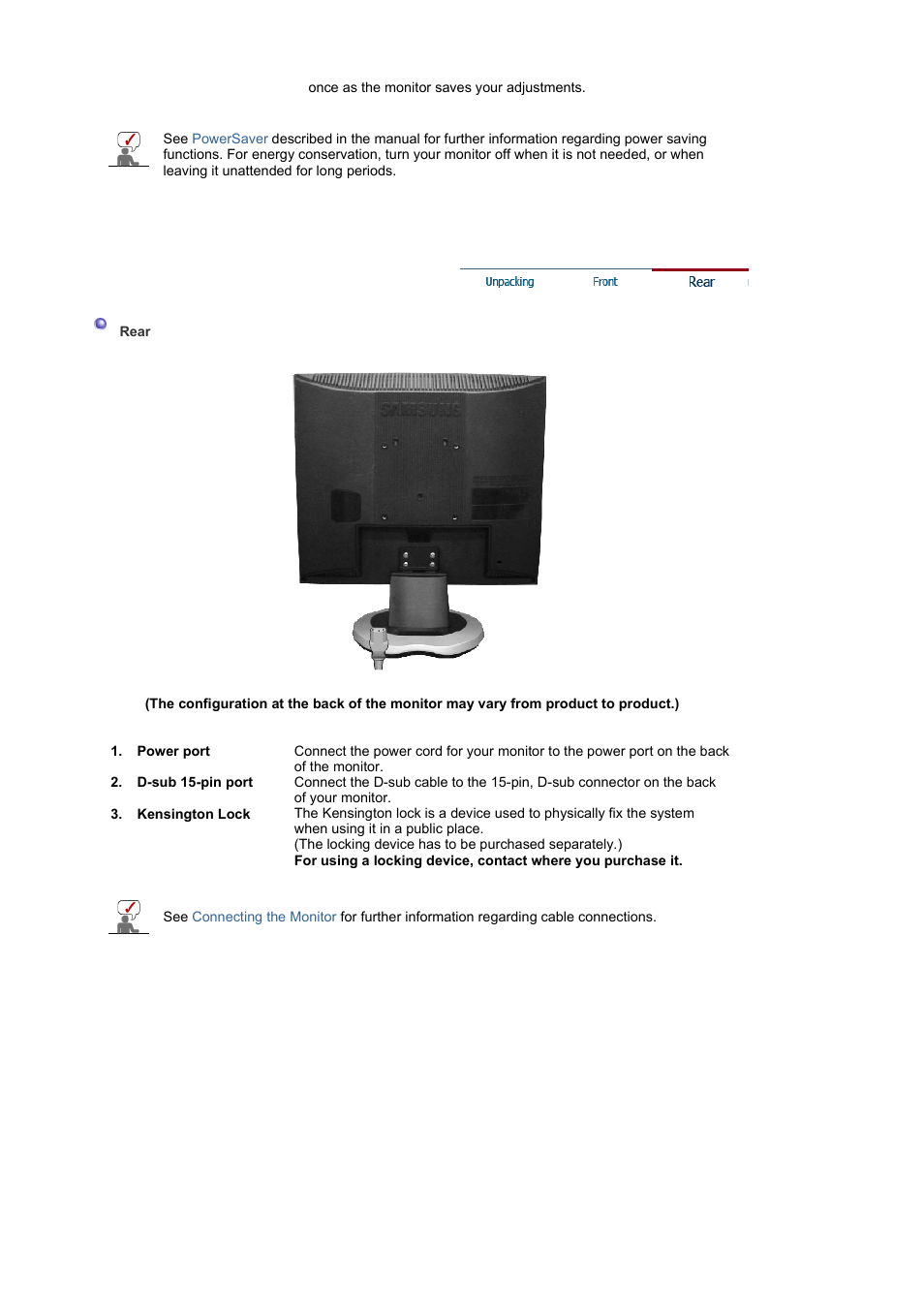 Setup | Samsung LS17MJVKB-XAA User Manual | Page 12 / 43