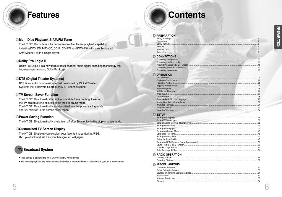 Samsung HTDB120TH-XAX User Manual | Page 4 / 18