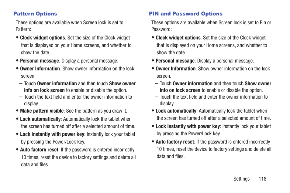 Samsung SM-T537VYKAVZW User Manual | Page 123 / 146