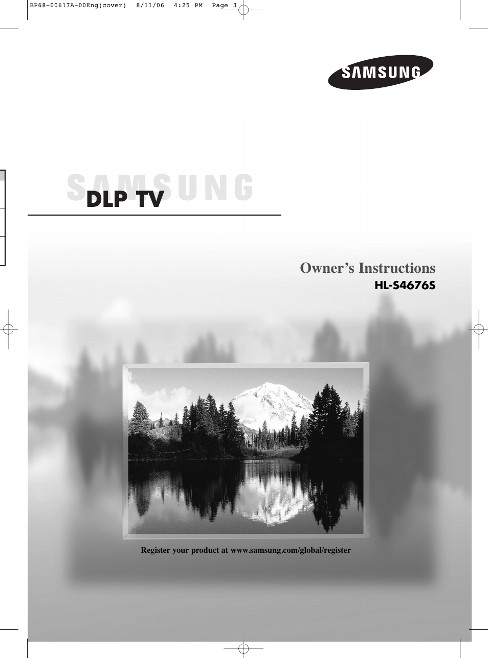 Samsung HLS4676SX-XAA User Manual | 136 pages