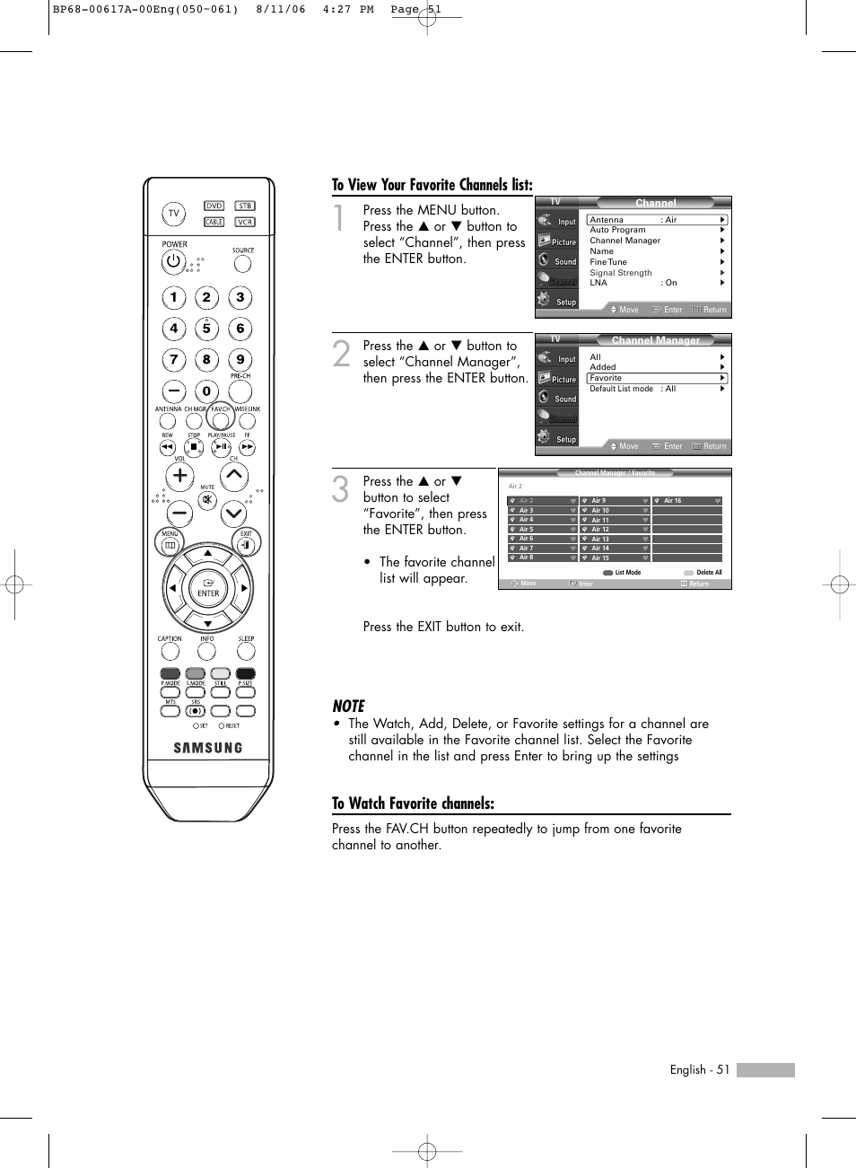 Samsung HLS4676SX-XAA User Manual | Page 51 / 136