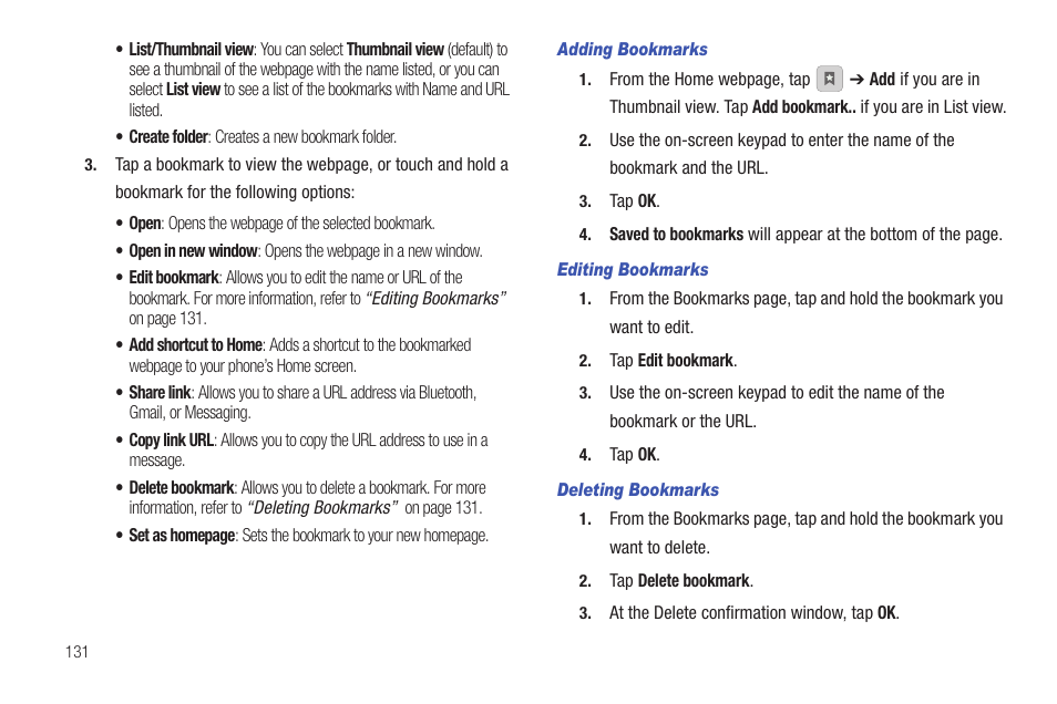 Samsung SGH-I897ZKMATT User Manual | Page 136 / 208