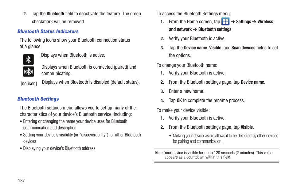 Samsung SGH-I897ZKMATT User Manual | Page 142 / 208