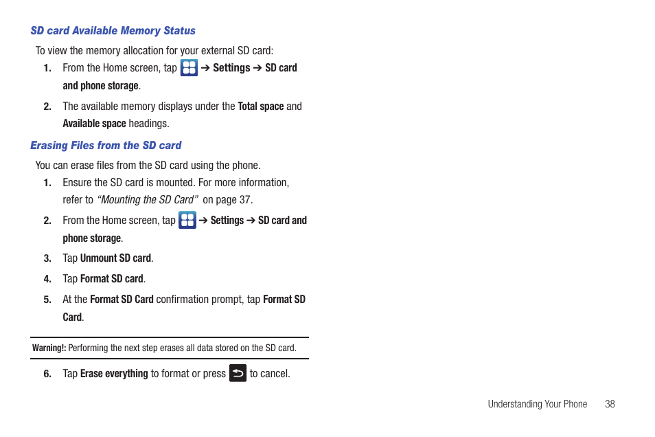 Samsung SGH-I897ZKMATT User Manual | Page 43 / 208