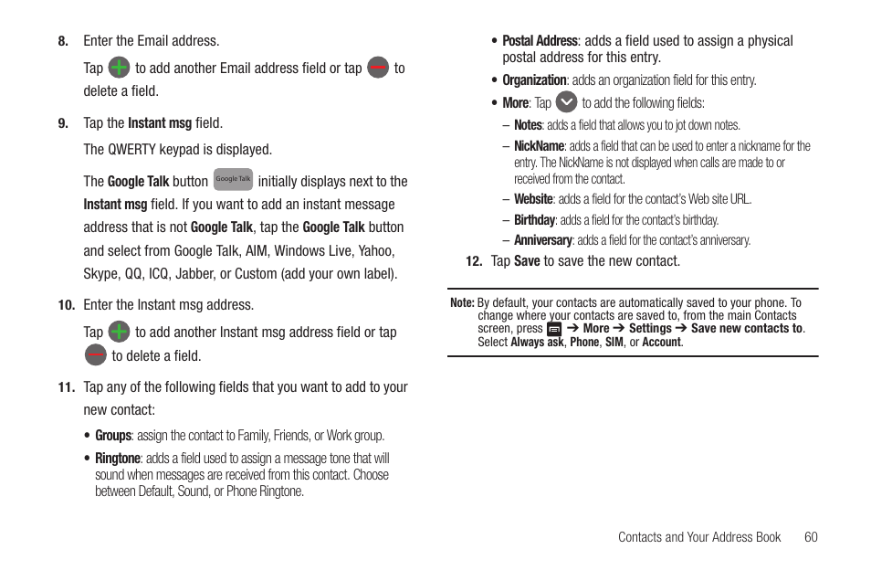 Samsung SGH-I897ZKMATT User Manual | Page 65 / 208