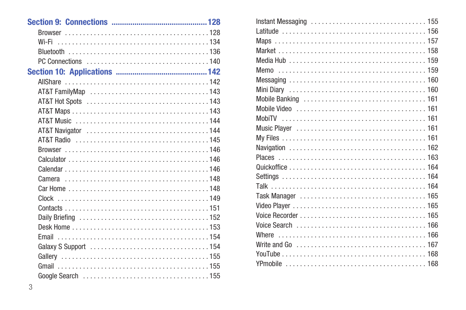 Samsung SGH-I897ZKMATT User Manual | Page 8 / 208