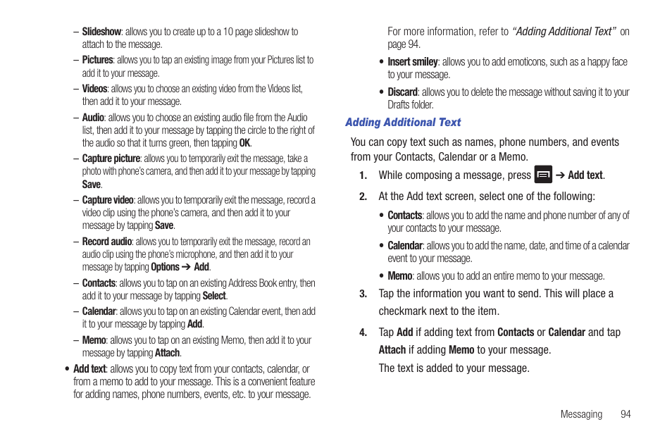 Samsung SGH-I897ZKMATT User Manual | Page 99 / 208