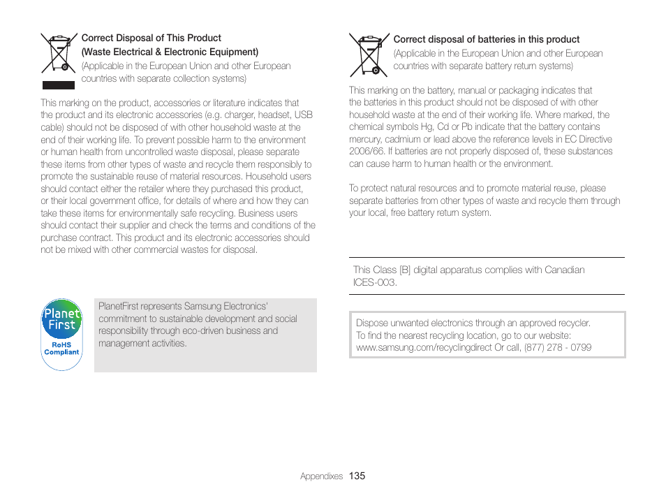 Samsung EC-ST65ZZBPSUS User Manual | Page 136 / 142