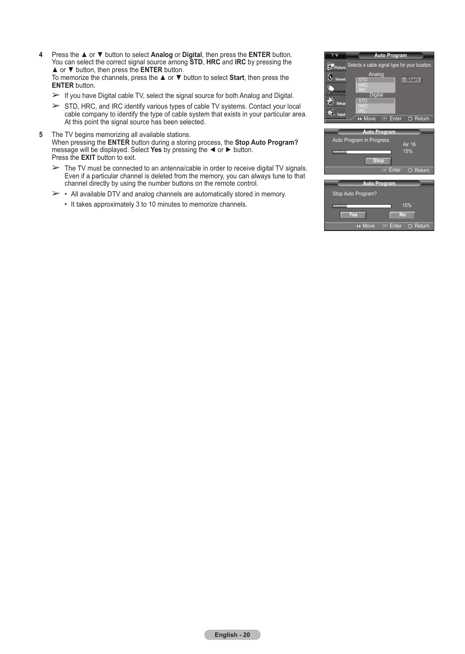 Samsung HLT5675SX-XAA User Manual | Page 20 / 128