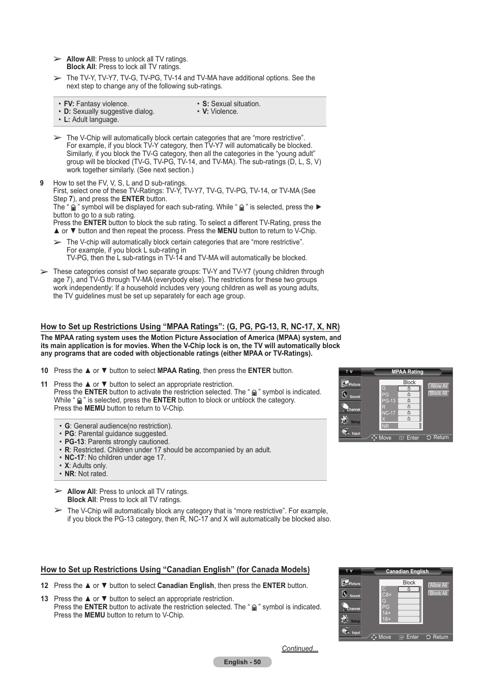 Samsung HLT5675SX-XAA User Manual | Page 50 / 128
