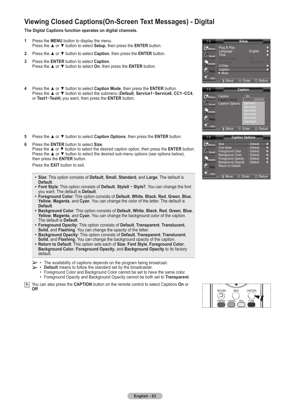 Samsung HLT5675SX-XAA User Manual | Page 53 / 128