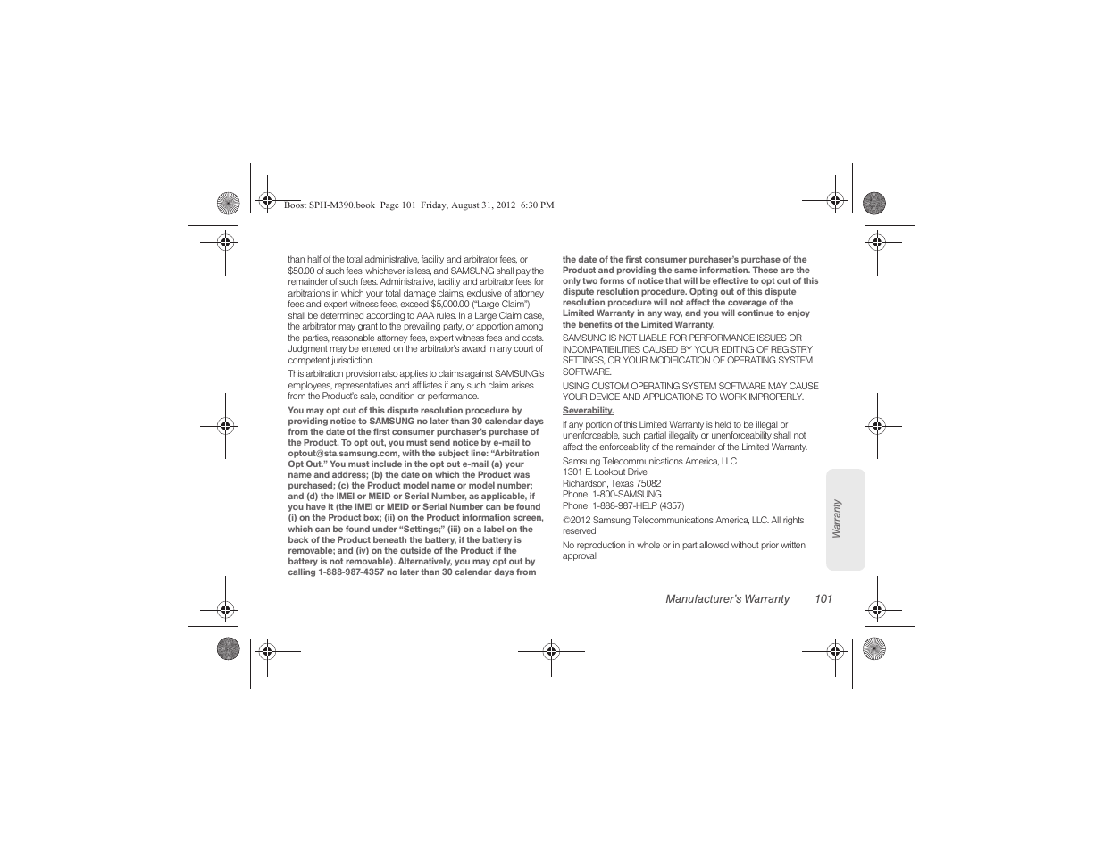 Samsung SPH-M390ZKABST User Manual | Page 111 / 120