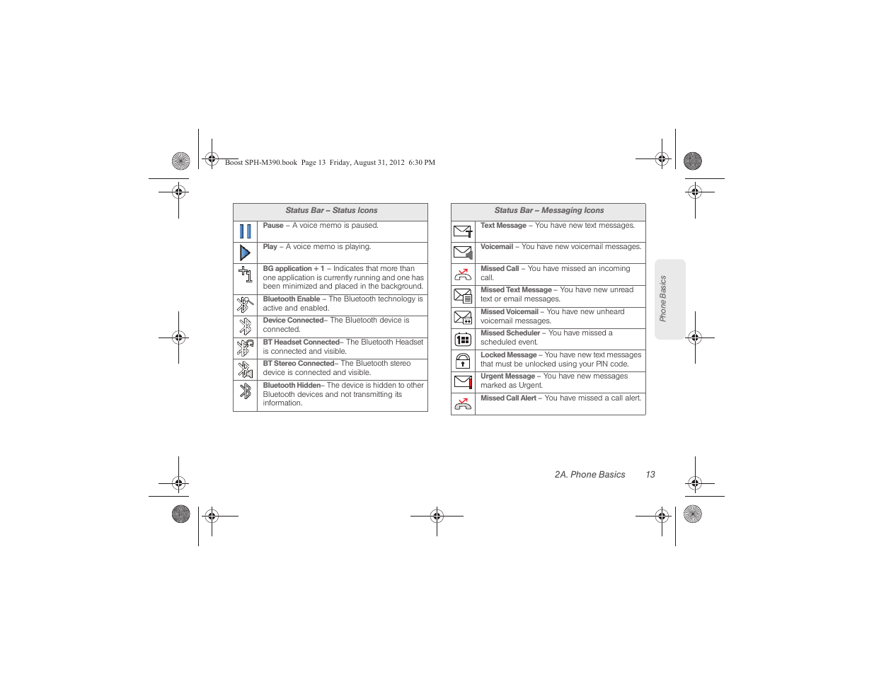 Samsung SPH-M390ZKABST User Manual | Page 23 / 120