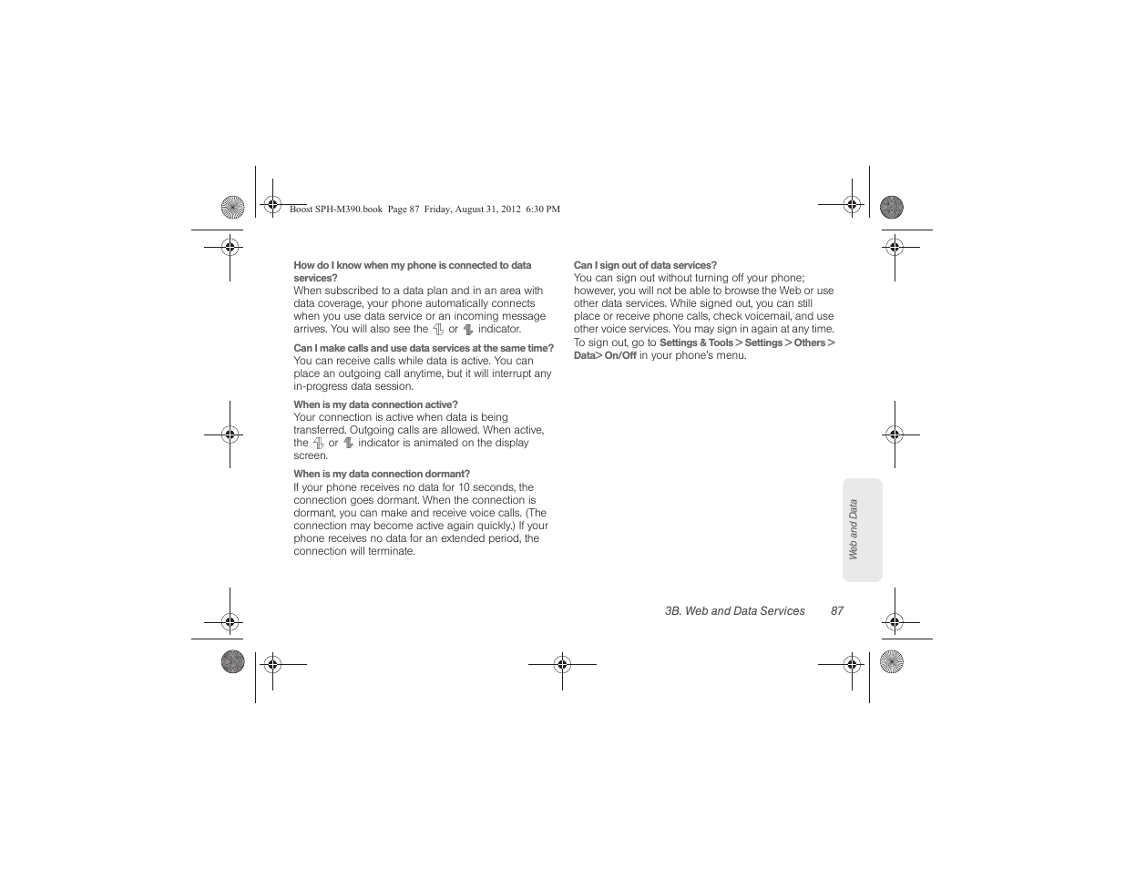 Samsung SPH-M390ZKABST User Manual | Page 97 / 120