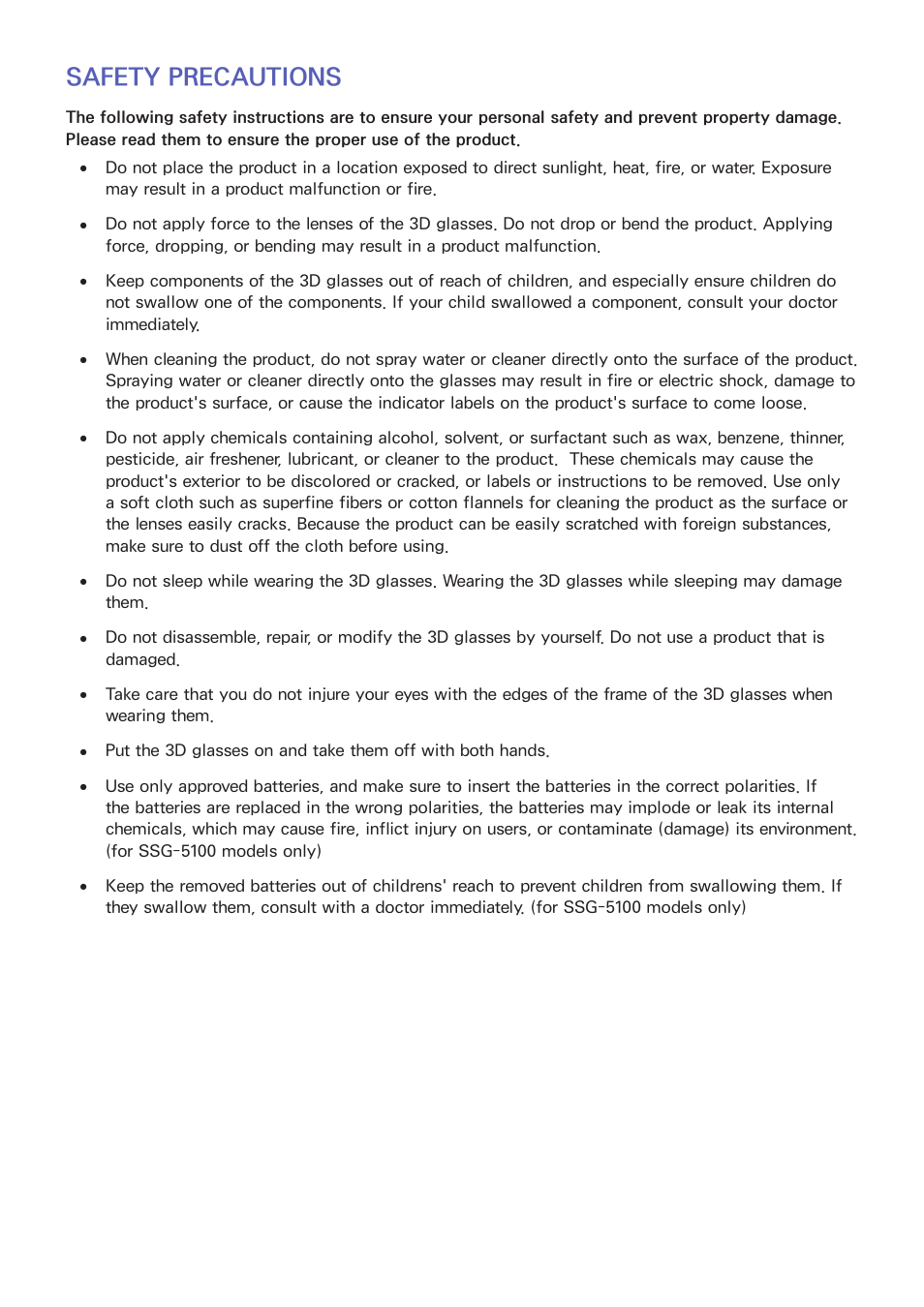 139 safety precautions, Safety precautions | Samsung SEK-1000-ZA User Manual | Page 146 / 157