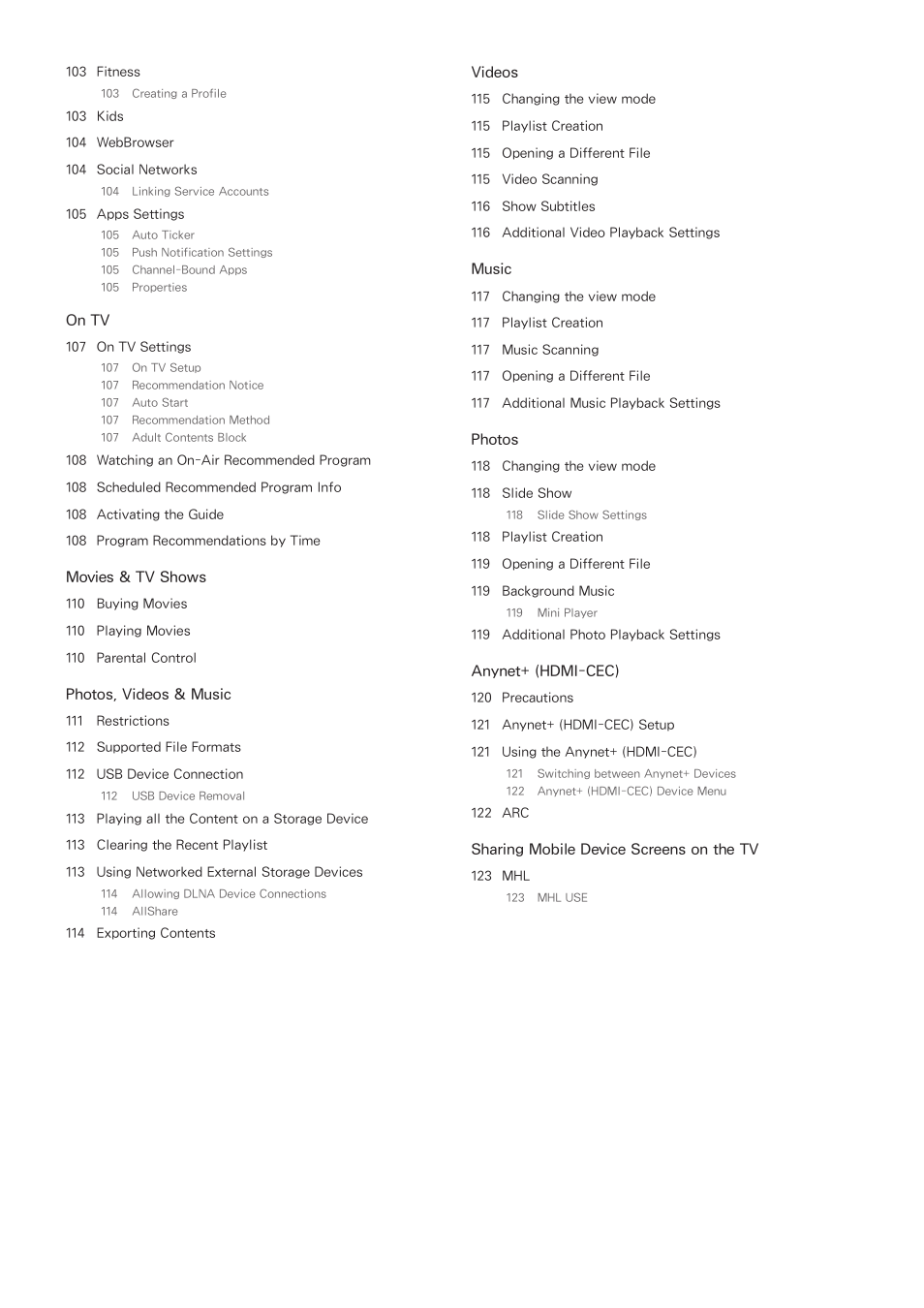 Samsung SEK-1000-ZA User Manual | Page 6 / 157