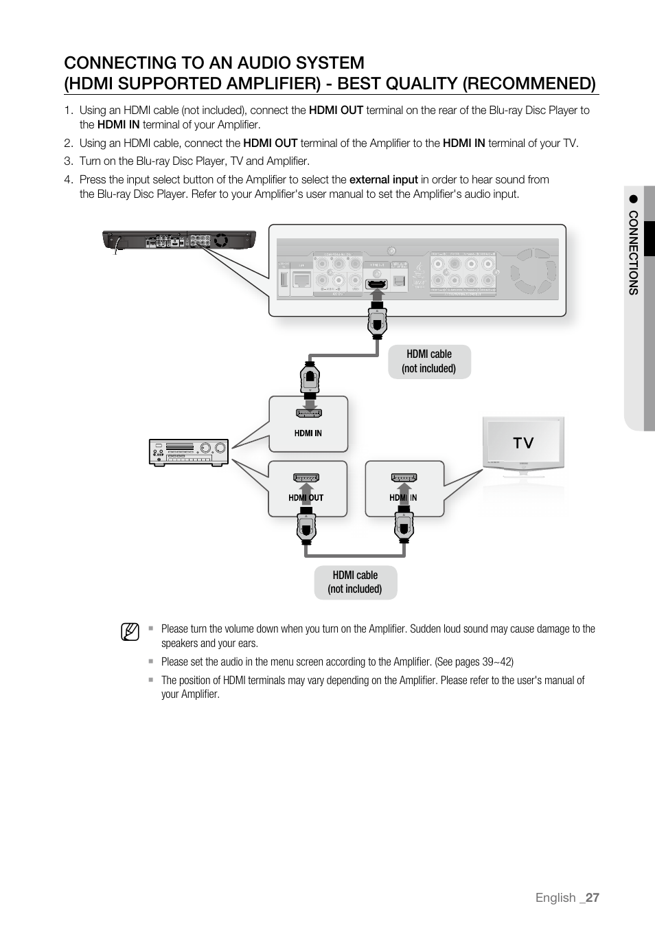 Samsung BD-P3600-XAA User Manual | Page 27 / 104