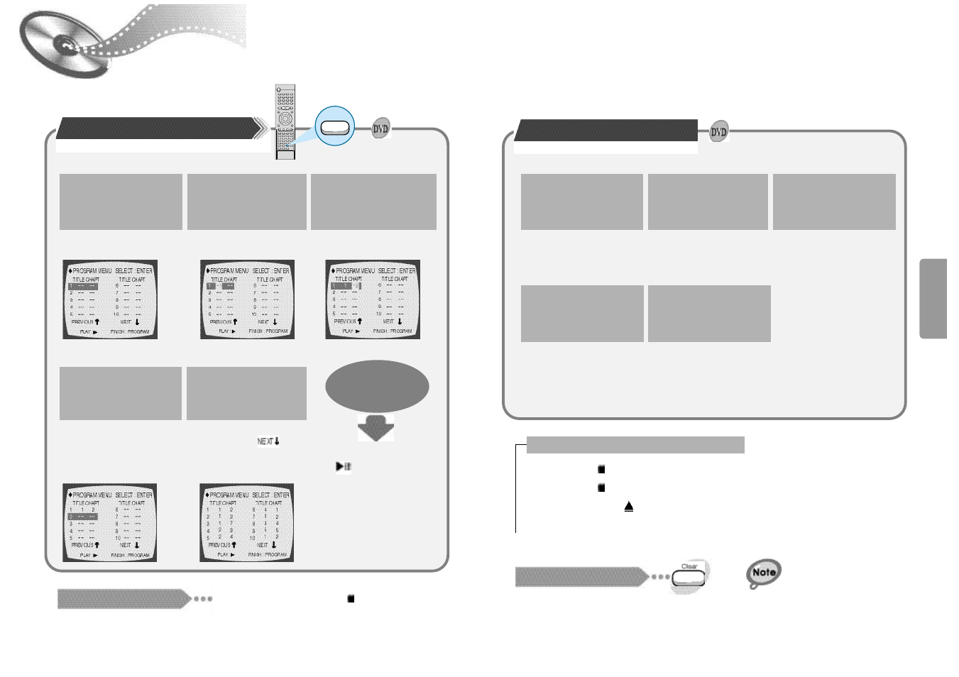 Program playback | Samsung HT-DM150 User Manual | Page 15 / 25