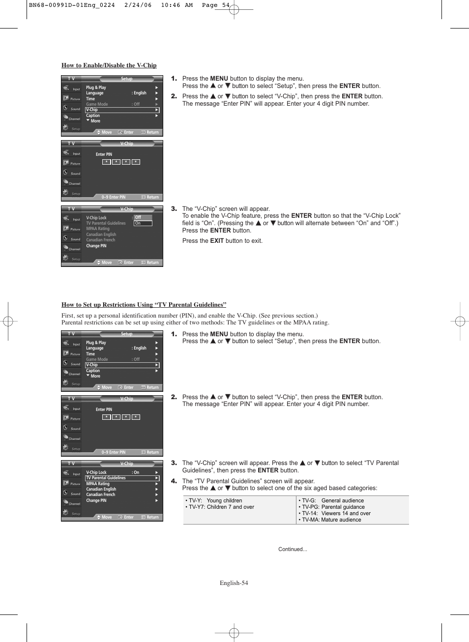 Samsung SPS4243X-XAA User Manual | Page 54 / 64
