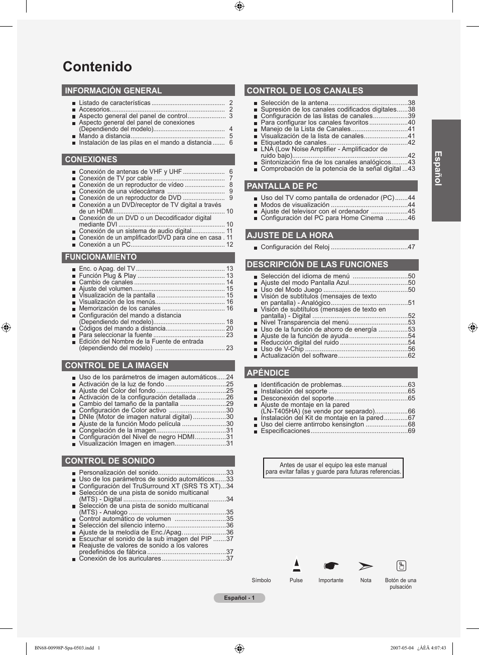 Samsung LNT325HAX-XAA User Manual | Page 72 / 140