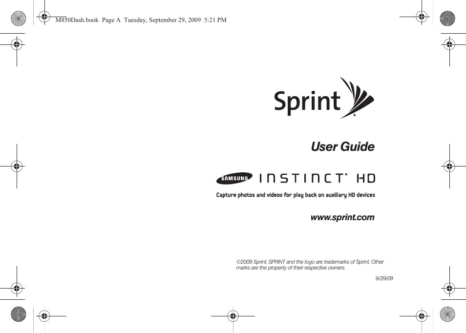 Samsung SPH-M850BSASPR User Manual | 241 pages