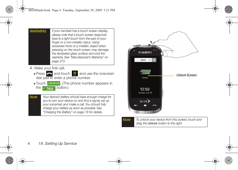 Samsung SPH-M850BSASPR User Manual | Page 16 / 241