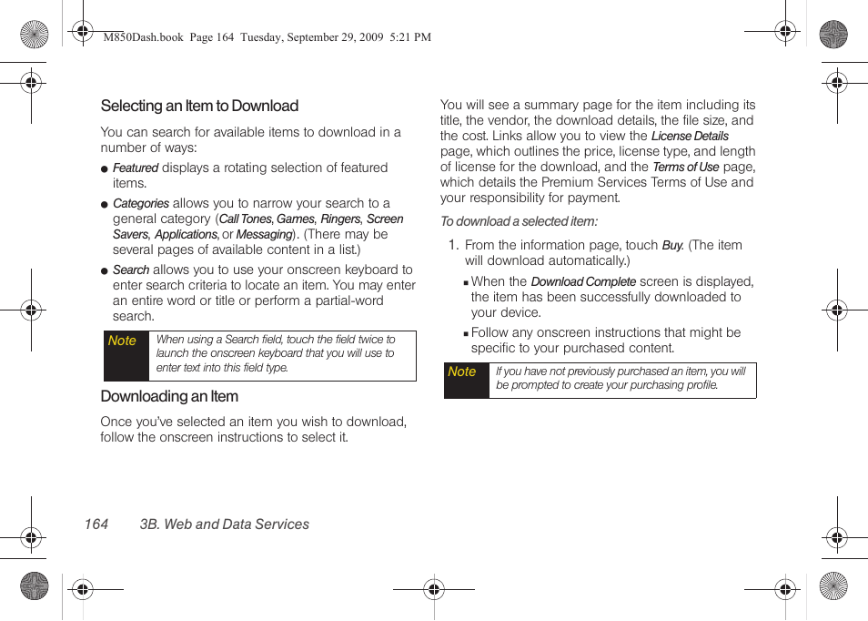 Samsung SPH-M850BSASPR User Manual | Page 176 / 241