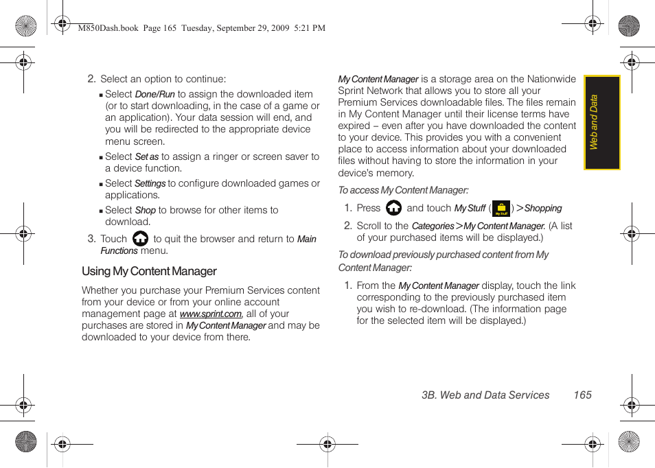 Samsung SPH-M850BSASPR User Manual | Page 177 / 241