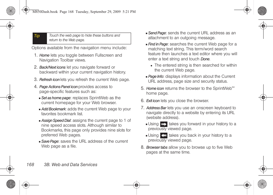 Samsung SPH-M850BSASPR User Manual | Page 180 / 241