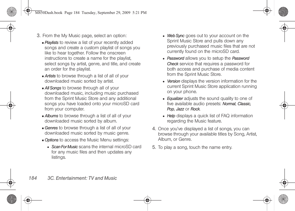 Samsung SPH-M850BSASPR User Manual | Page 196 / 241