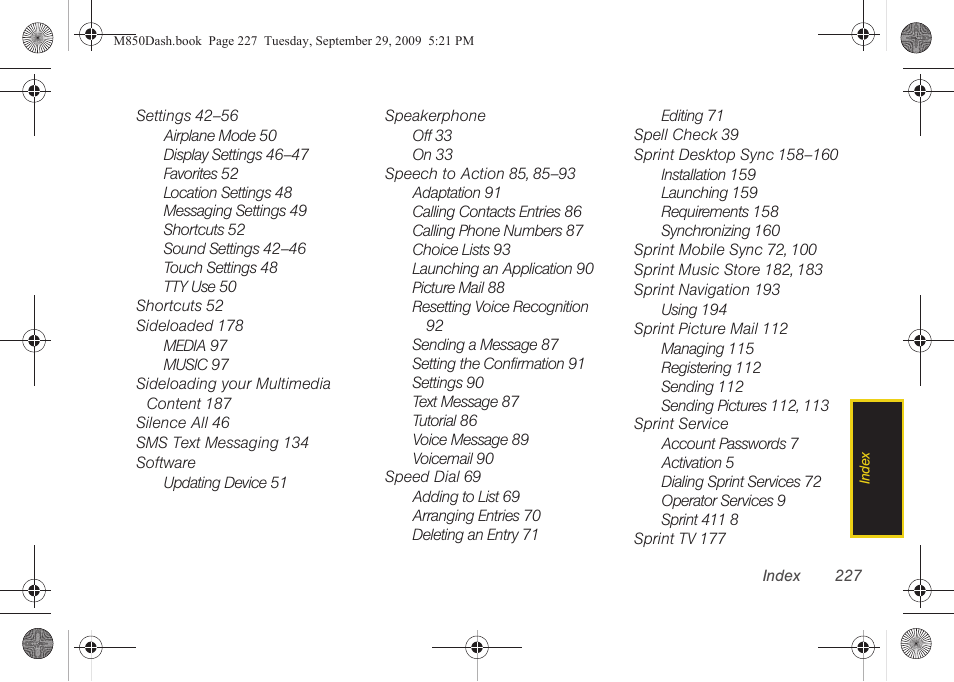 Samsung SPH-M850BSASPR User Manual | Page 239 / 241