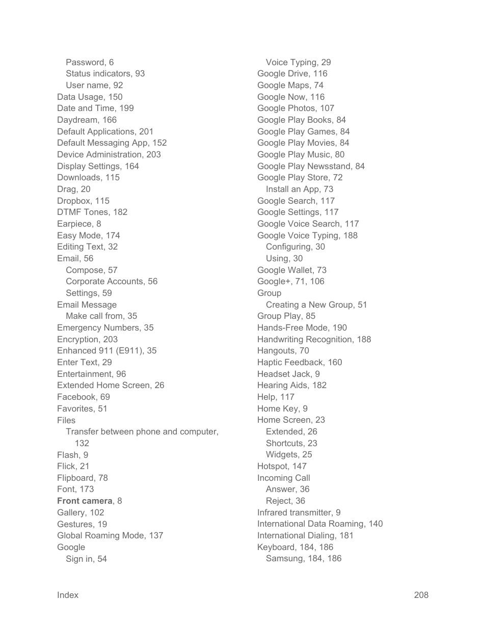 Samsung SM-N900PZKESPR User Manual | Page 221 / 224