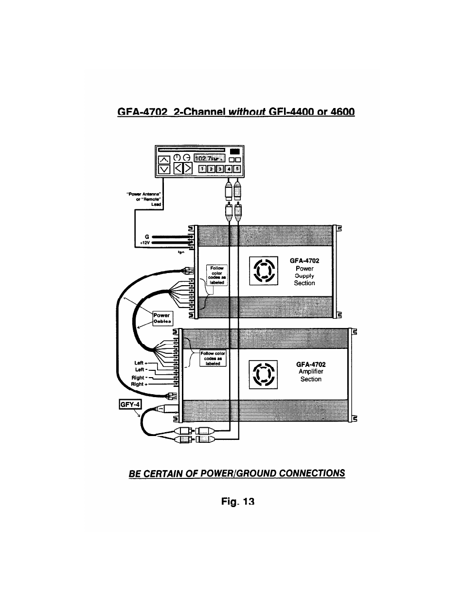 Adcom GFA-4304 User Manual | Page 21 / 24