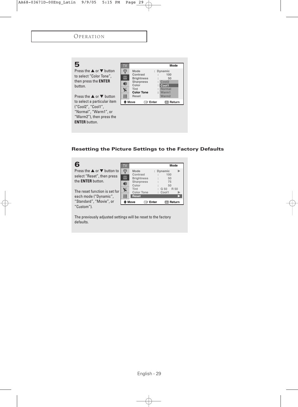 Samsung CL29M21FQEXXAX User Manual | Page 29 / 60