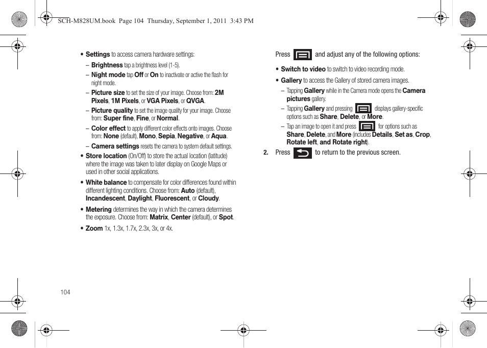 Samsung SCH-M828CAATFN User Manual | Page 108 / 149