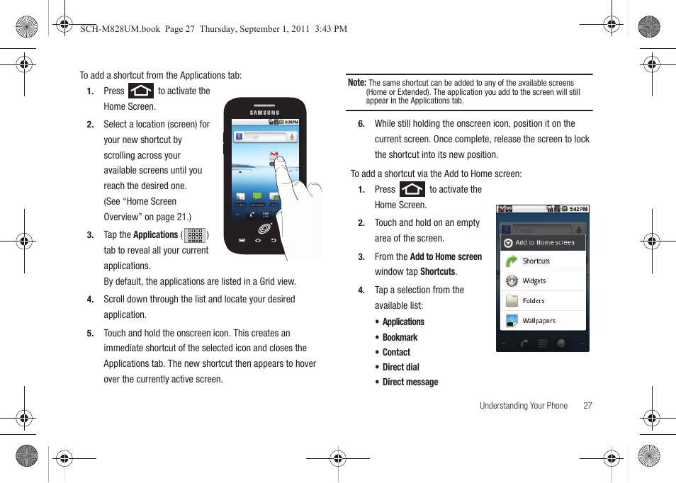 Samsung SCH-M828CAATFN User Manual | Page 31 / 149