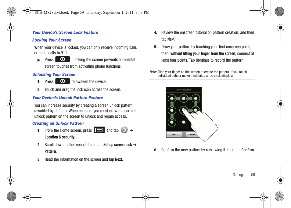 Samsung SCH-M828CAATFN User Manual | Page 63 / 149