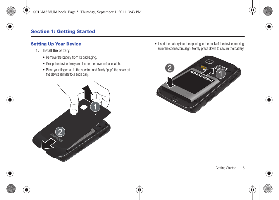 Samsung SCH-M828CAATFN User Manual | Page 9 / 149