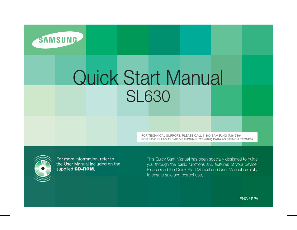 Samsung EC-SL630ZBPSUS User Manual | 22 pages