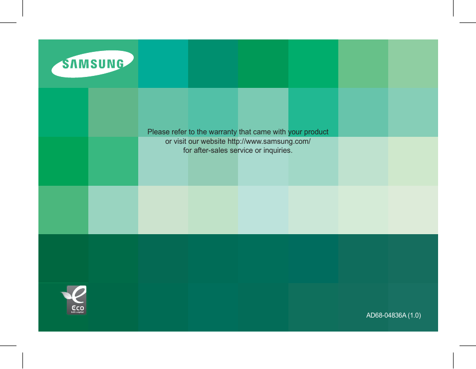 Samsung EC-SL630ZBPSUS User Manual | Page 22 / 22