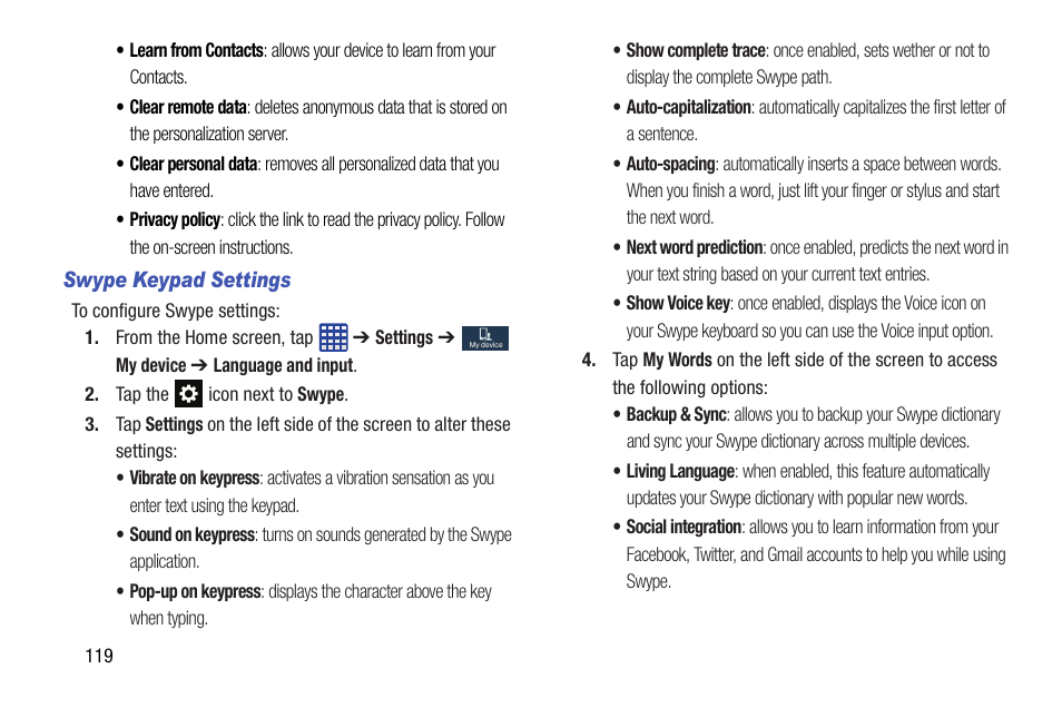 Samsung SGH-I527ZKBATT User Manual | Page 126 / 237