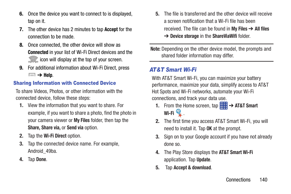 Samsung SGH-I527ZKBATT User Manual | Page 147 / 237