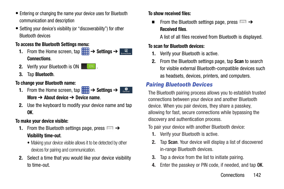 Samsung SGH-I527ZKBATT User Manual | Page 149 / 237