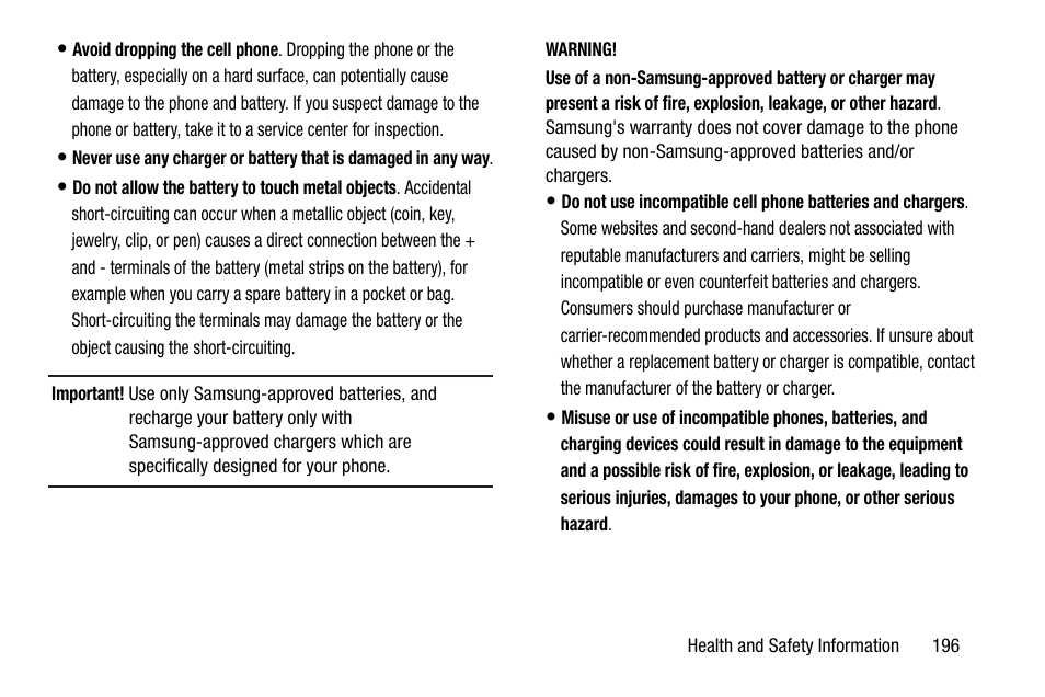 Samsung SGH-I527ZKBATT User Manual | Page 203 / 237