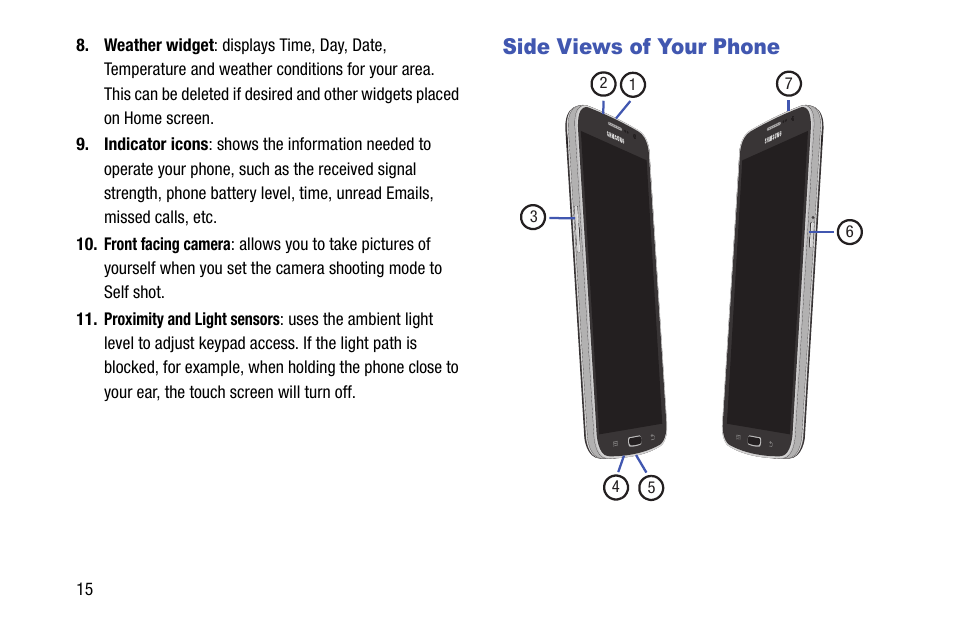 Side views of your phone | Samsung SGH-I527ZKBATT User Manual | Page 22 / 237