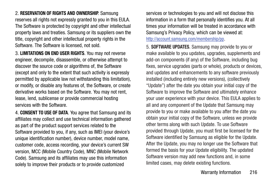 Samsung SGH-I527ZKBATT User Manual | Page 223 / 237